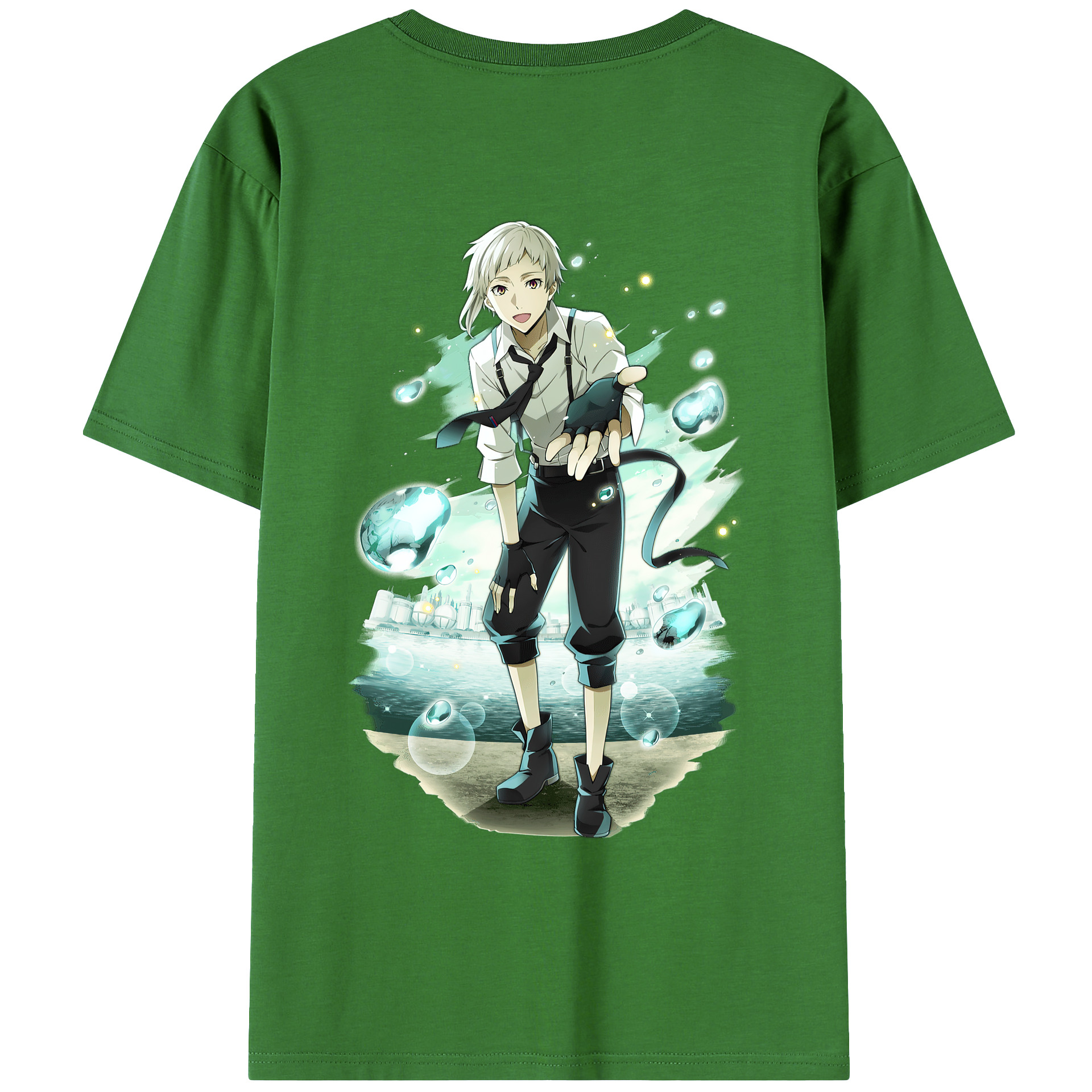 （画像用） 文豪ストレイドッグス Bungo Stray Dogs レディース半袖Tシャツ(バックプリント)